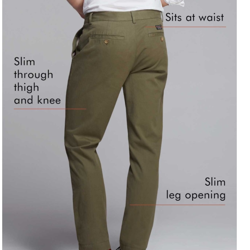 Men’s Banana Republic stormy blue Aiden Slim Fit chinos. Size 30x32, never worn. - Picture 2 of 4